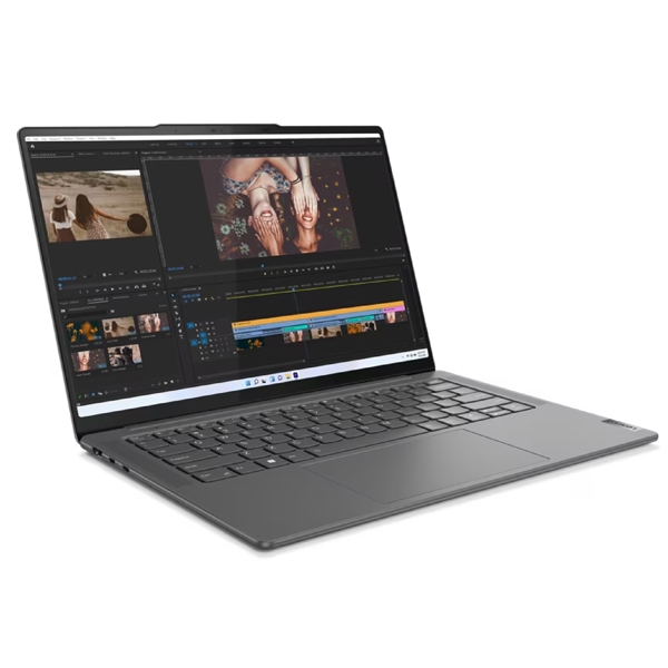 ნოუთბუქი Lenovo 83AU003MRK Yoga Pro 7, 14.5", Ryzen 7-7735HS, 16GB, 1TB SSD, Integrated, W11, Storm Grey