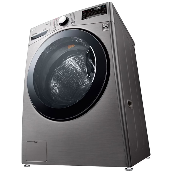სარეცხი + საშრობი მანქანა LG F18L2CRV2T2.ASSPMEA, 18Kg, 1100Rpm, Washer And Dryer Machine, Silver