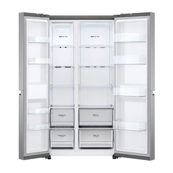 მაცივარი LG GR-B267SLWL.APZQMEA, 647L, A+, Refrigerator, Silver