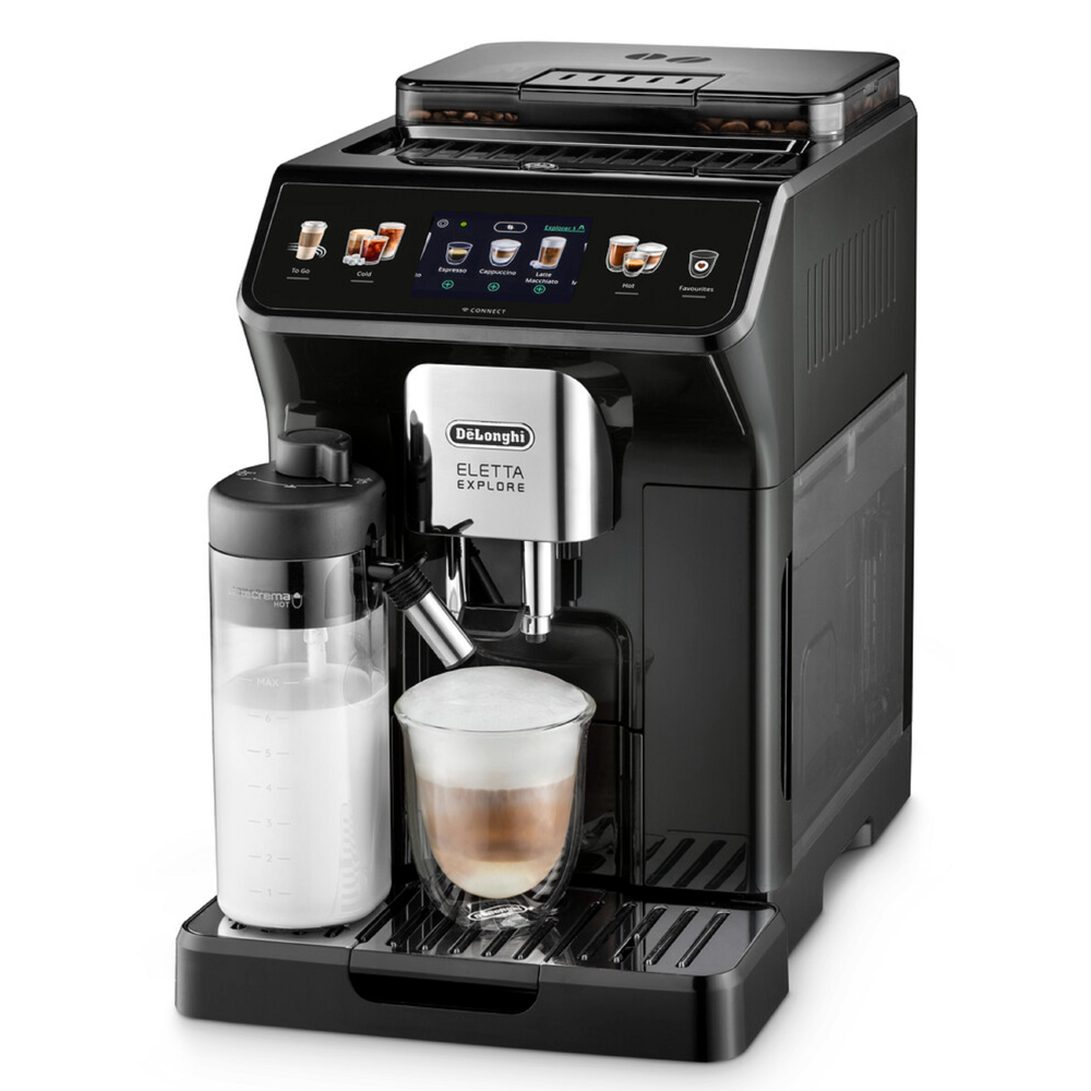 ყავის აპარატი DeLonghi ECAM450.65.G, 1450W, 1.8L, Coffee Machine, Black