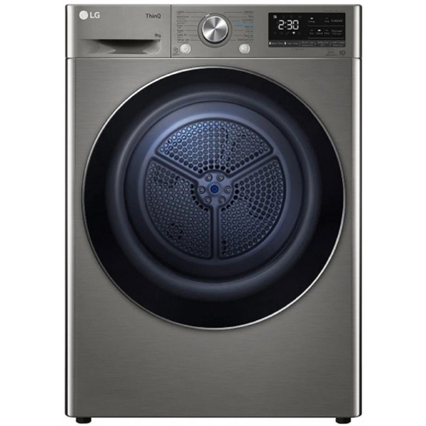 სარეცხის საშრობი მანქანა LG RH90V9PV8N.APTPMEA, 9Kg, Washing Dryer, Silver