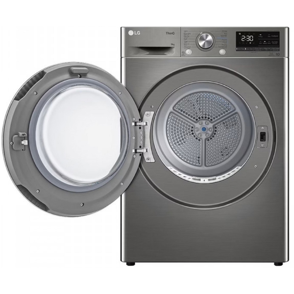 სარეცხის საშრობი მანქანა LG RH90V9PV8N.APTPMEA, 9Kg, Washing Dryer, Silver