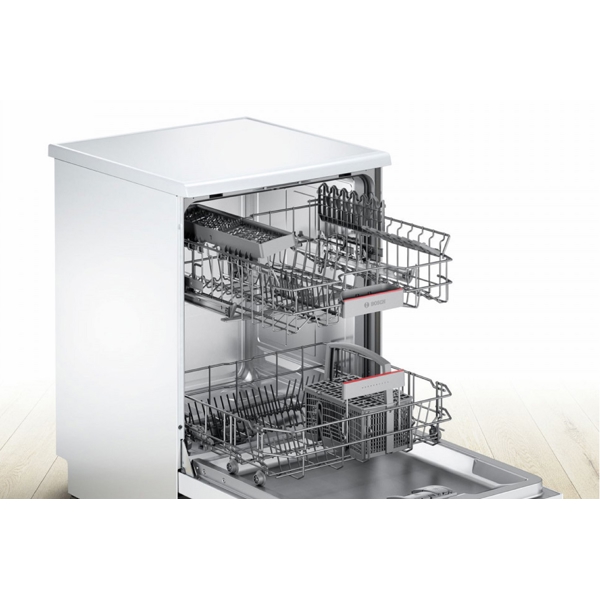 ჭურჭლის სარეცხი მაქნანა Bosch SMS46JW10Q, A++, 47Dba, Dishwasher, White