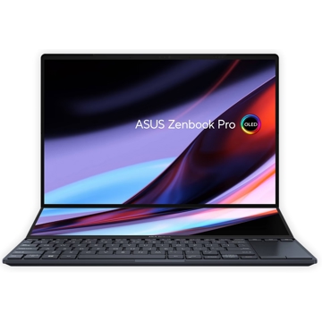 ნოუთბუქი Asus UX8402VU-P1036W Zenbook Pro 14 Duo, 14.5", i7-13700H, 16GB, 1TB SSD, RTX4050 6GB, W11H, Black