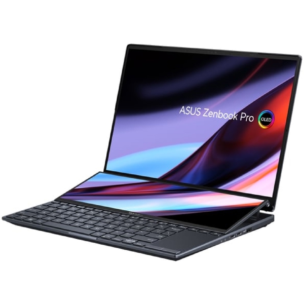 Asus UX8402VU-P1036W Zenbook Pro 14 Duo, 14.5", i7-13700H, 16GB, 1TB SSD, RTX4050 6GB, W11H, Black