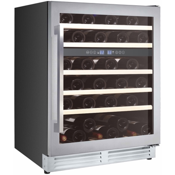 ჩასაშენებელი ღვინის მაცივარი La Sommelière LSBU51X1, F, 36Db, Built-in Wine Refrigerator, Grey