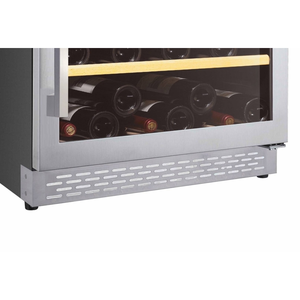 ჩასაშენებელი ღვინის მაცივარი La Sommelière LSBU51X1, F, 36Db, Built-in Wine Refrigerator, Grey