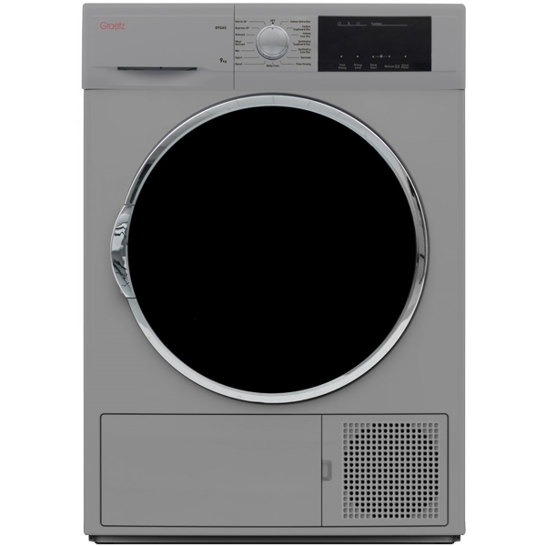 სარეცხის საშრობი მანქანა Graetz D92AS, 9Kg, A++, Washing Dryer, Silver