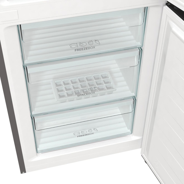 მაცივარი Gorenje RK6191ES4, 314L, F, Refrigerator, Silver