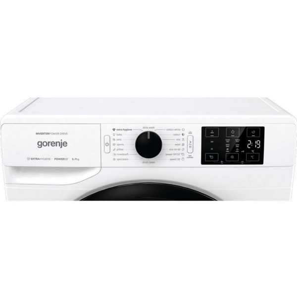 სარეცხი მანქანა Gorenje WNEI72SB, 7Kg, A+++, 1400Rpm, 55Db, Washing Machine, White