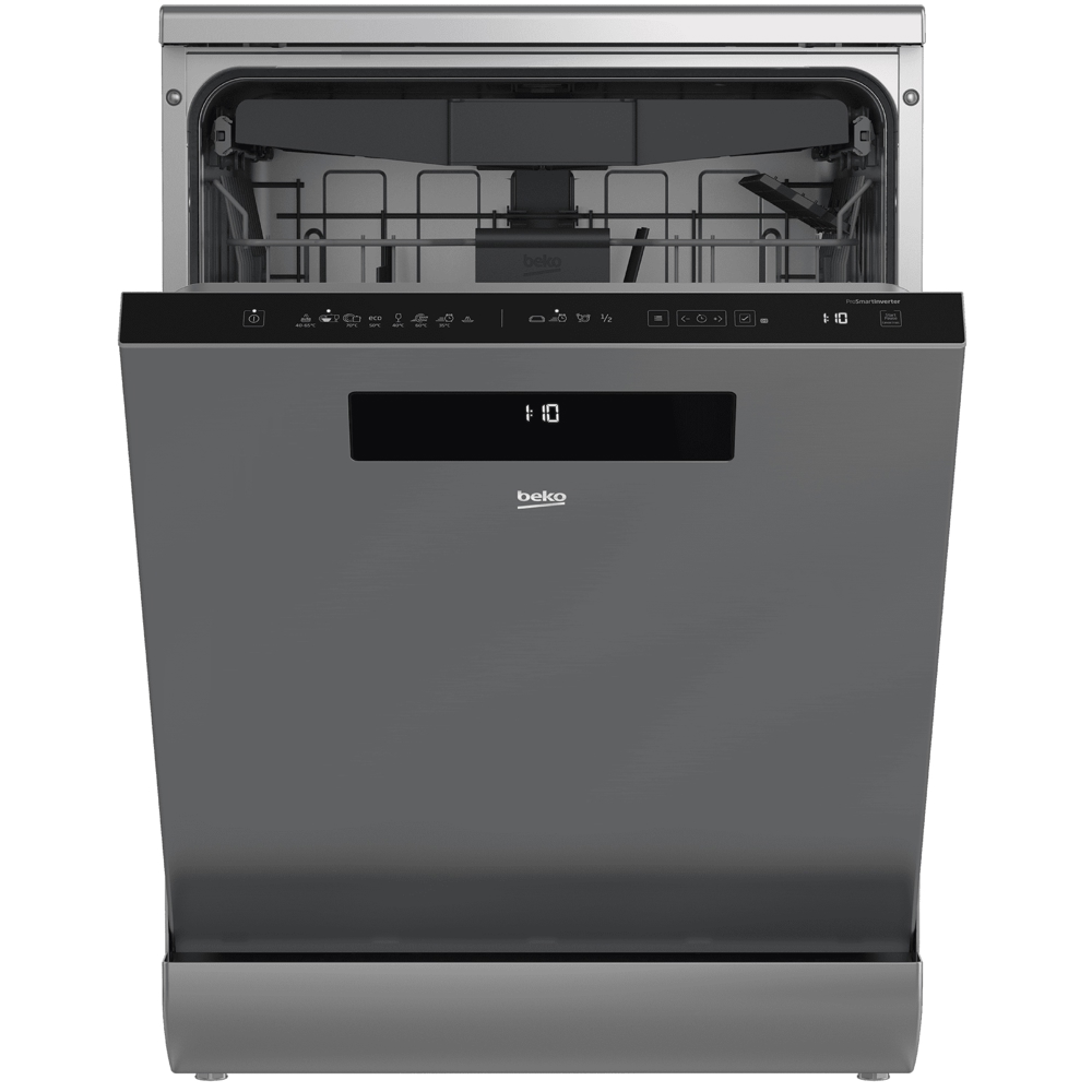 ჭურჭლის სარეცხი მანქანა Beko DEN48520XAD bPRO 500, A++, 43Db, Dishwasher, Silver