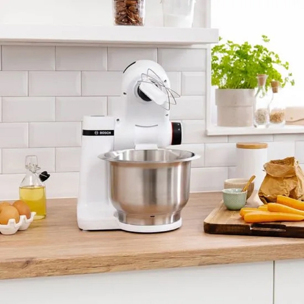 სამზარეულოს კომბაინი Bosch MUMS2EW40, 700W, 3.8L, Food Processor, White