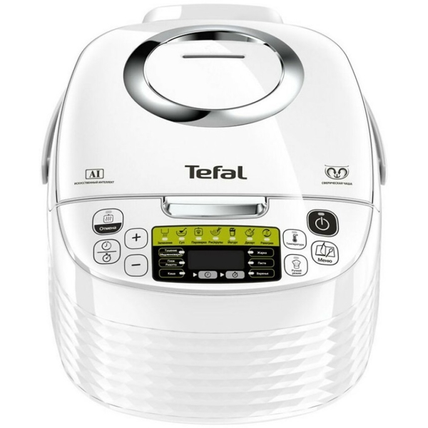 მულტსახარში Tefal RK745134, 750W, 5L, Multifunction Cooker, White