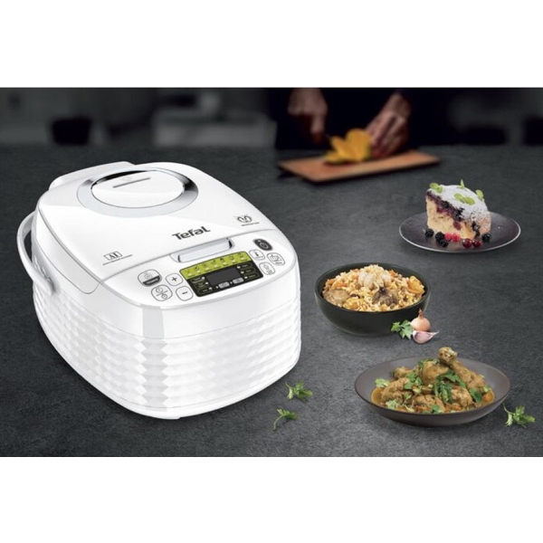 მულტსახარში Tefal RK745134, 750W, 5L, Multifunction Cooker, White