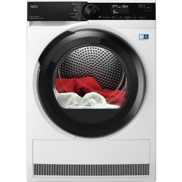 AEG TR838P4R, 8Kg, Washing Dryer, White