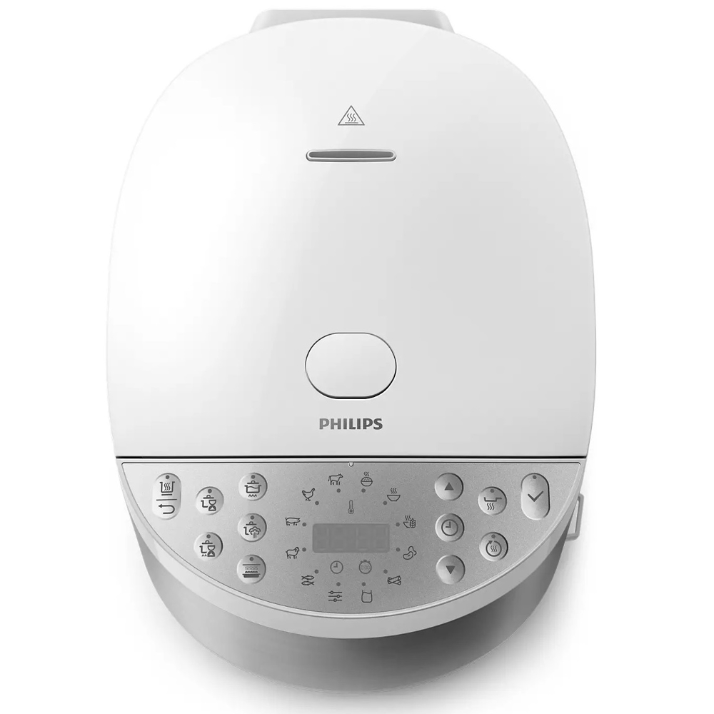 Philips HD4713/40, 980W, 5L, Multifunction Cooker, White