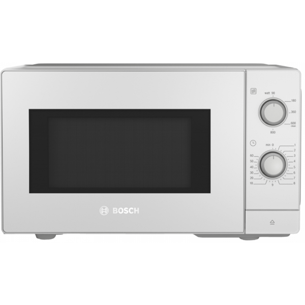 მიკროტალღური ღუმელი Bosch FFL020MW0, 800W, 20L, Microwave Oven, White