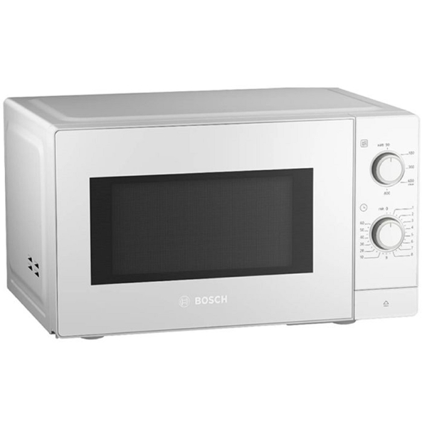 მიკროტალღური ღუმელი Bosch FFL020MW0, 800W, 20L, Microwave Oven, White