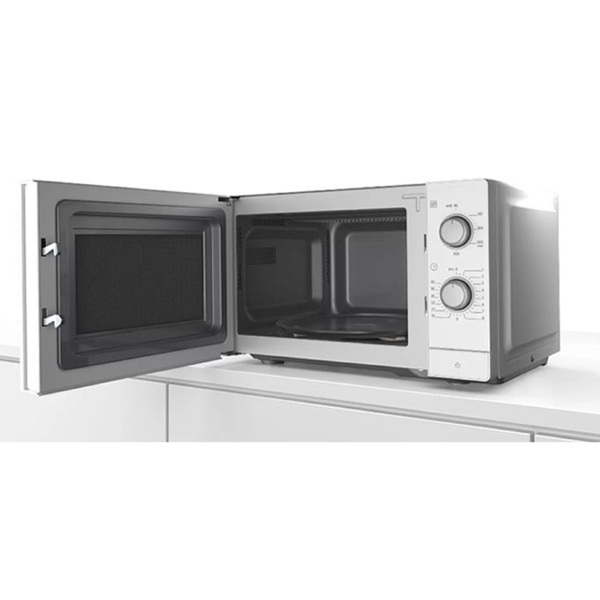 მიკროტალღური ღუმელი Bosch FFL020MW0, 800W, 20L, Microwave Oven, White