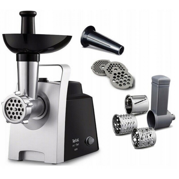 ხორცსაკეპი Tefal NE108831, 1400W, Meat Grinder Black/Silver