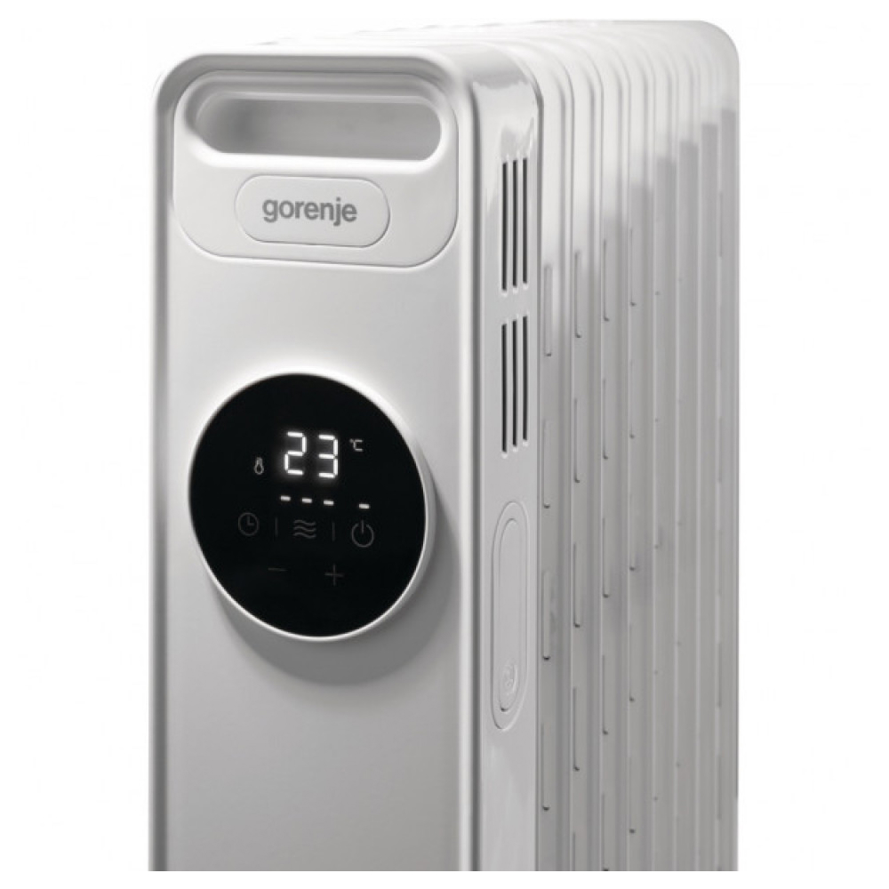 ზეთის რადიატორი Gorenje OR2000E, 2000W, 15m², Oil Radiator, White