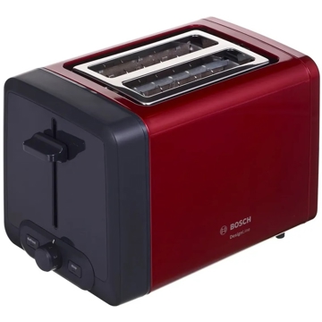 ტოსტერი Bosch TAT4P424, 970W, Toaster, Red