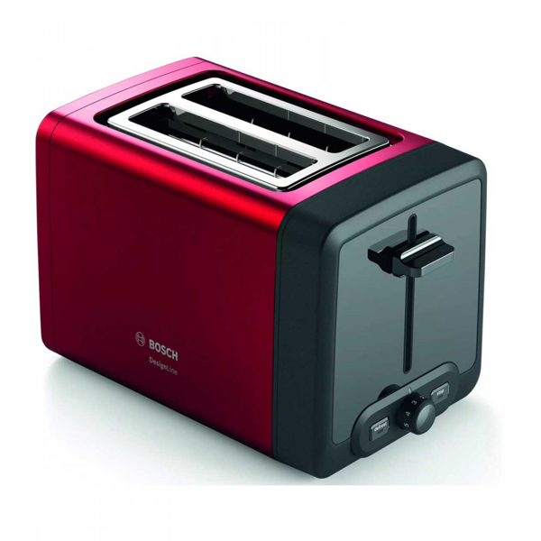 ტოსტერი Bosch TAT4P424, 970W, Toaster, Red