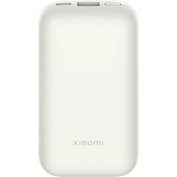 პორტატული დამტენი Xiaomi BHR5909GL, 10000mAh, USB, USB-C, Power Bank, Ivory