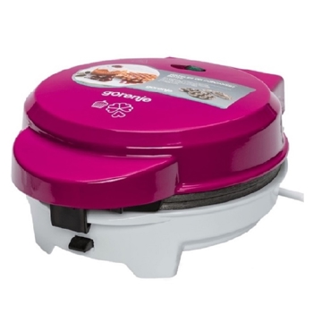 ვაფლის აპარატი Gorenje WCM702PR, 700W, Waffle Maker, White/Pink