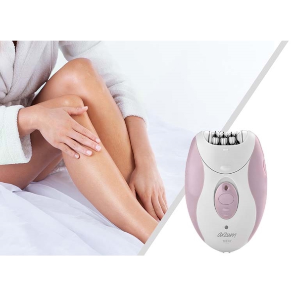 ეპილატორი Arzum AR586-L, Dry Epilator, White/Pink