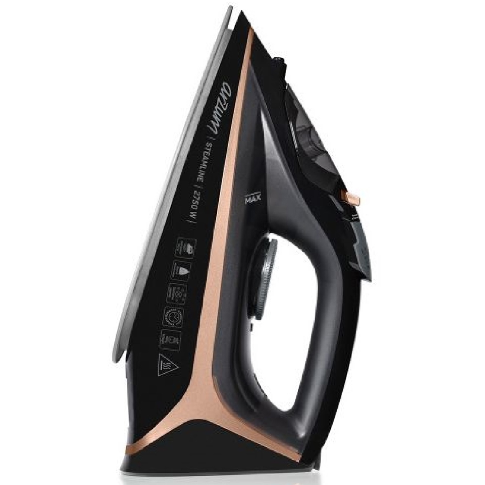 ორთქლის უთო Arzum AR6025, 2750W, 0.3L, Steam Iron, Black