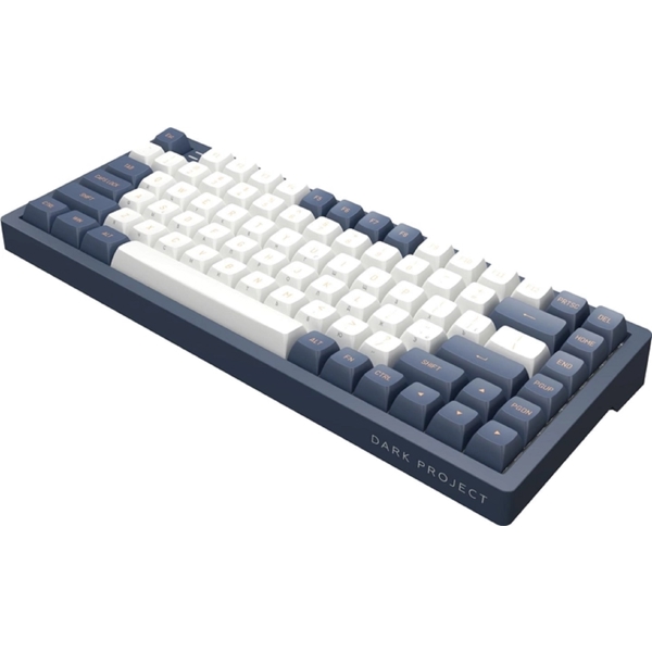 Dark Project KB-GSH-871-500004, G3ms Sapphire, Wired, USB, Keyboard, Blue/White