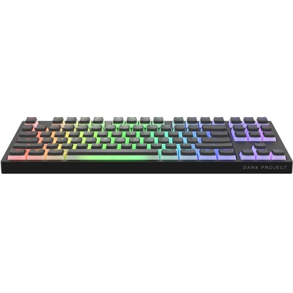 Dark Project DP-KD-87A-006710-GRD, Optical Red 2.0, Wired, RGB, USB, Gaming Keyboard, Black