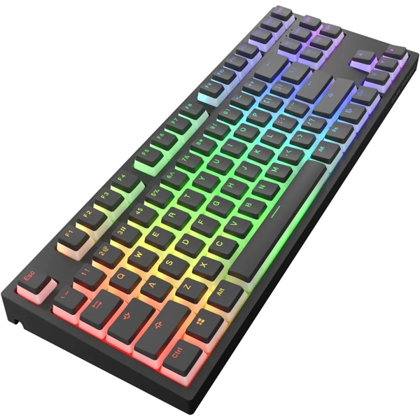 Dark Project DP-KD-87A-006710-GRD, Optical Red 2.0, Wired, RGB, USB, Gaming Keyboard, Black