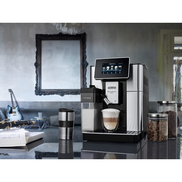 ყავის აპარატი Delonghi ECAM610.74.MB, 1400W, 500Ml, Coffee Machine, Black