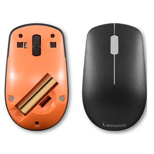 Lenovo GY50R91293 400, Wireless, USB, Mouse, Black