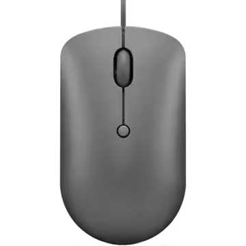 Lenovo GY51D20876, Wired, USB Type-C, Mouse, Grey