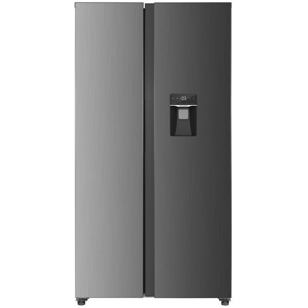 მაცივარი Hagen HRSBS1743X, 433L, A+, Refrigerator, Silver