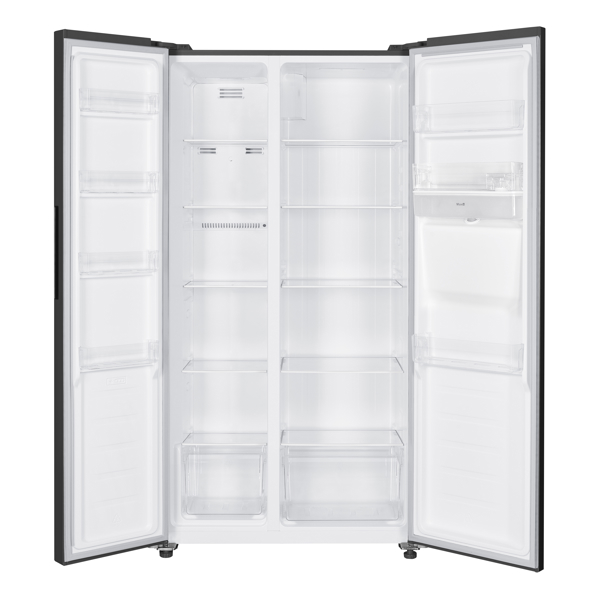 მაცივარი Hagen HRSBS1743X, 433L, A+, Refrigerator, Silver