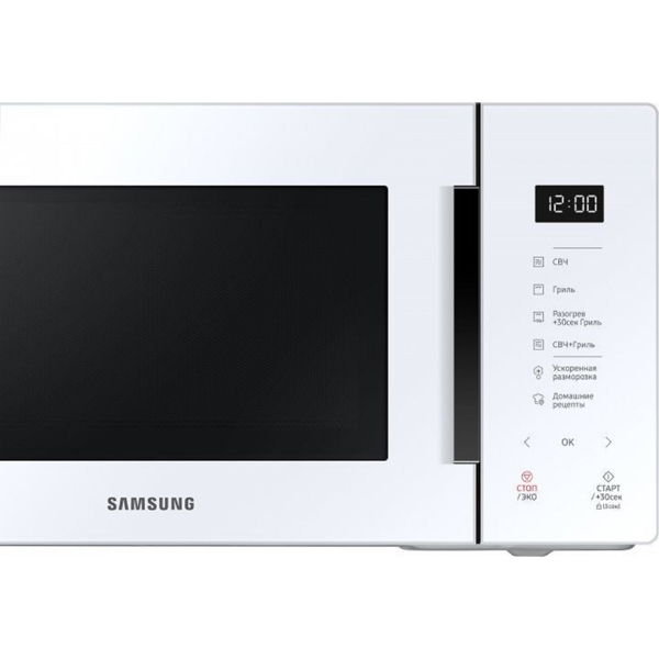 მიკროტალღური ღუმელი Samsung MG23T5018AW/BW, 2300W, 23L, Microwave Oven, White