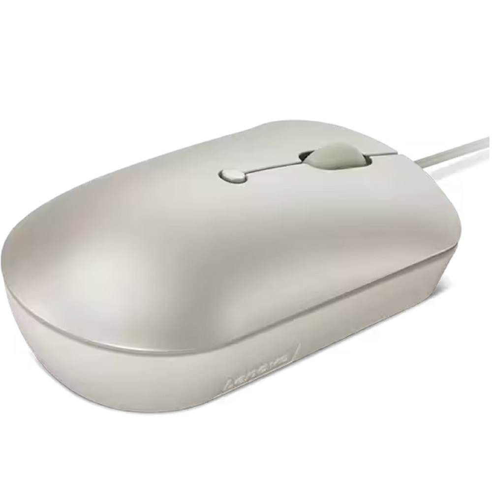მაუსი Lenovo GY51D20879 540, Wired, Type-C, Mouse, Sand