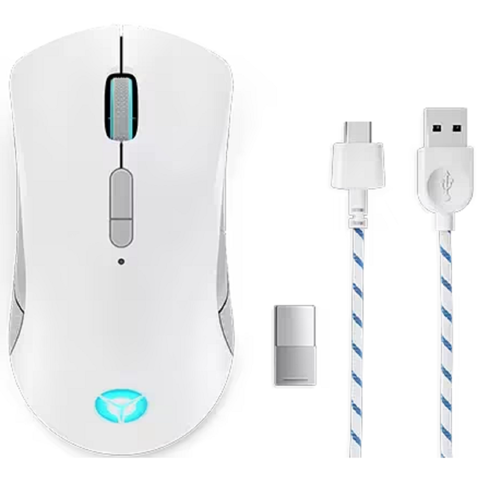 მაუსი Lenovo GY51C96033 Legion M600, Wireless, Bluetooth, USB, Gaming Mouse, Stingray