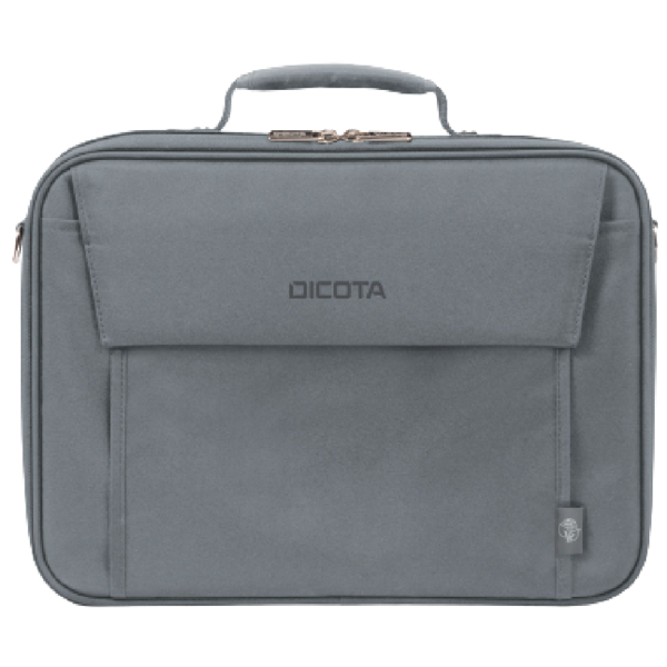 ნოუთბუქის ჩანთა Dicota D30918-RPET, 15.6", Laptop Bag, Grey