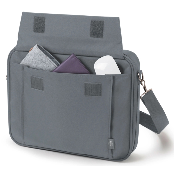 ნოუთბუქის ჩანთა Dicota D30918-RPET, 15.6", Laptop Bag, Grey