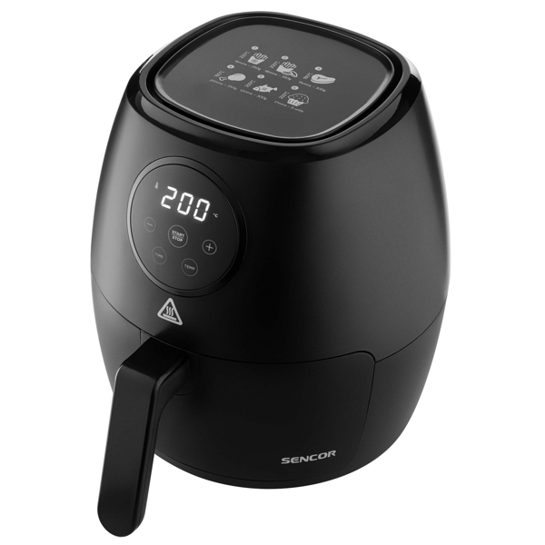 აეროგრილი Sencor SFR 5030BK, 1300W, 3.5L, Air Fryer, Black