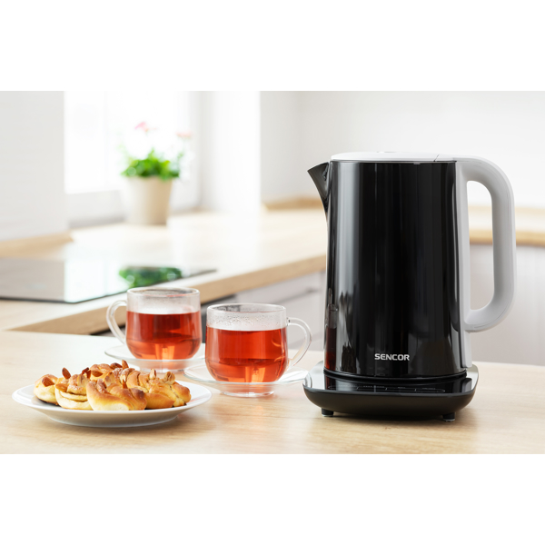 Sencor SWK 1592BK, 2150W, 1.5L, Electric Kettle, Black