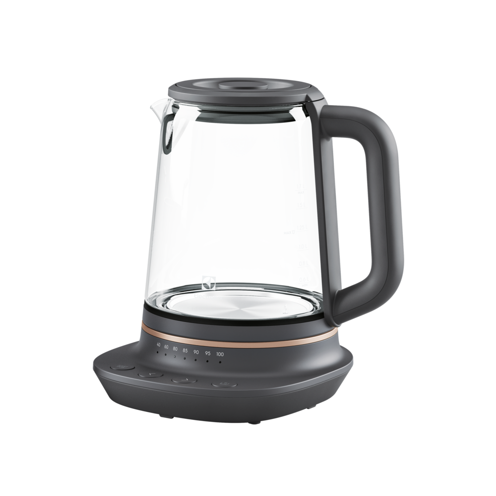 ელექტრო ჩაიდანი Electrolux E7GK1-8BP, 2000W, 1.7L, Electric Kettle, Black