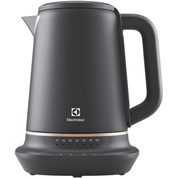 ელექტრო ჩაიდანი Electrolux E7K1-6BP, 2400W, 1.7L, Electric Kettle, Black Pearl