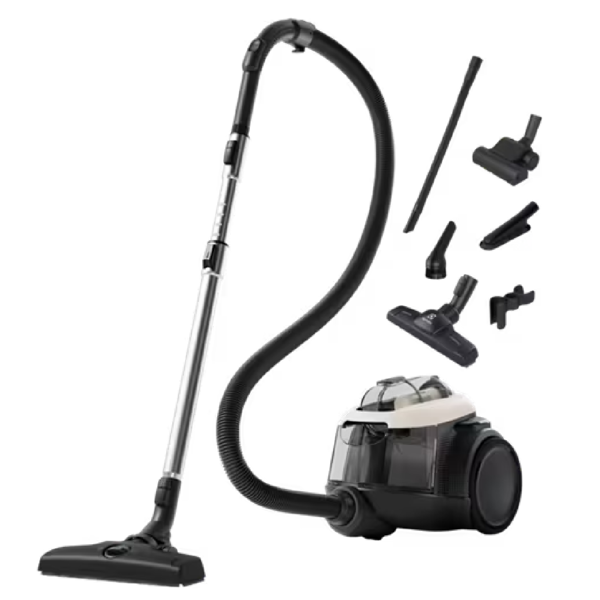 Electrolux EL61H4SW, 550W, 1.6L, Vacuum Cleaner, White/Black