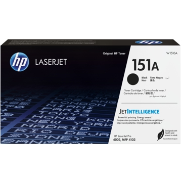 HP W1510A 151A, Toner Cartridge, 3050P, Black